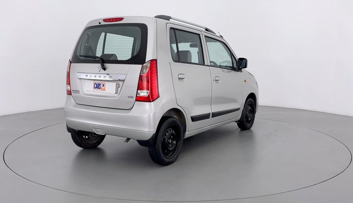 2017 Maruti Wagon R 1.0 VXI, Petrol, Manual, Right Back Diagonal