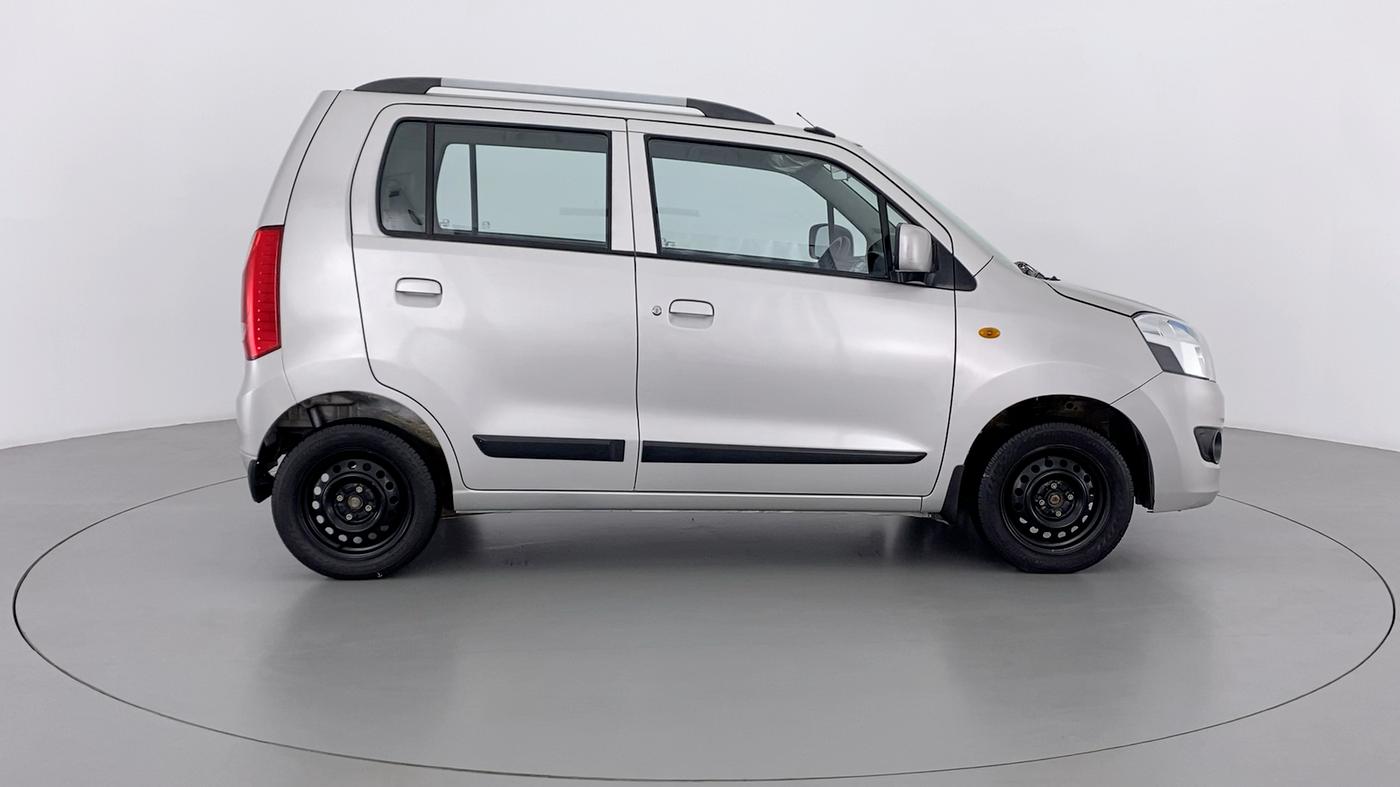 2017 Maruti Wagon R 1.0 VXI, Petrol, Manual, Right Side View