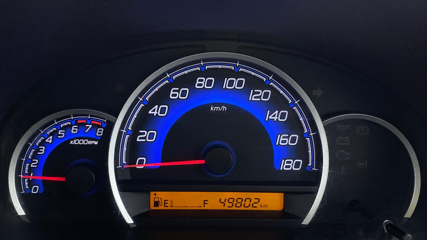 2017 Maruti Wagon R 1.0 VXI, Petrol, Manual, Odometer Image