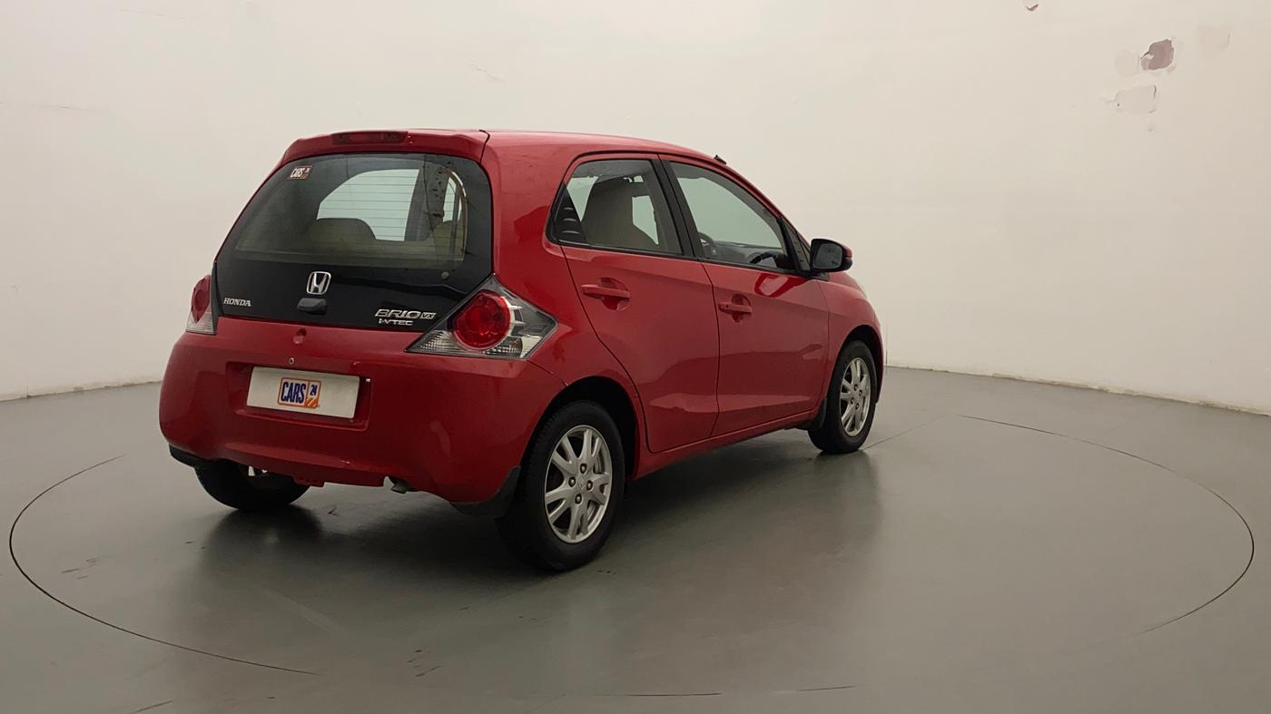 2015 Honda Brio VX AT, Petrol, Automatic, 28,076 km, Right Back Diagonal