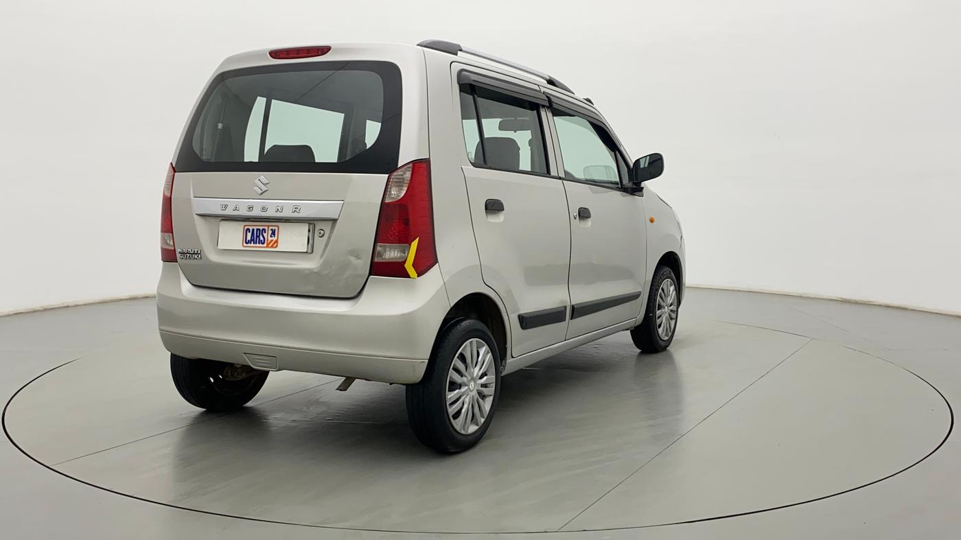 2018 Maruti Wagon R 1.0 LXI, CNG, Manual, 63,841 km, Right Back Diagonal