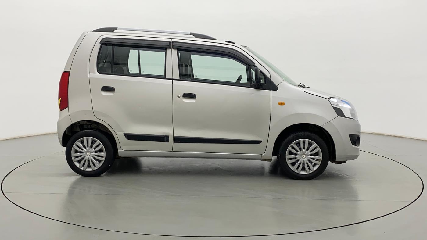 2018 Maruti Wagon R 1.0 LXI, CNG, Manual, 63,841 km, Right Side View