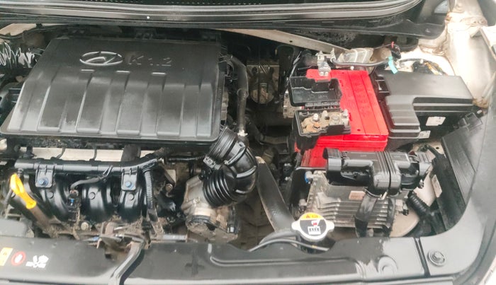 2024 Hyundai GRAND I10 NIOS SPORTZ AMT 1.2 KAPPA VTVT, Petrol, Automatic, 42,465 km, Engine View - Left