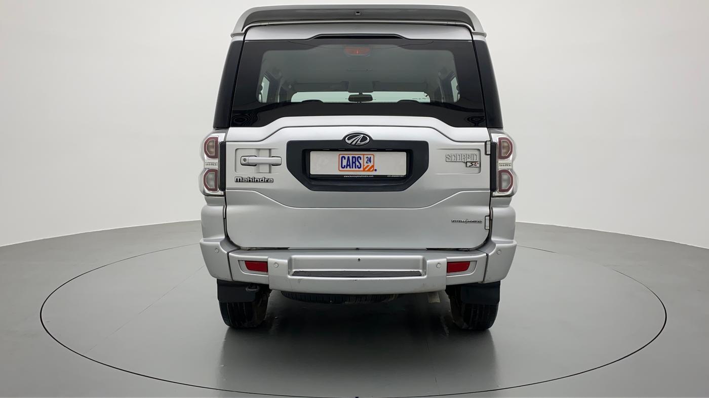2017 Mahindra Scorpio S4+Intelli Hybrid 2WD, Diesel, Manual, 45,482 km, Back/Rear