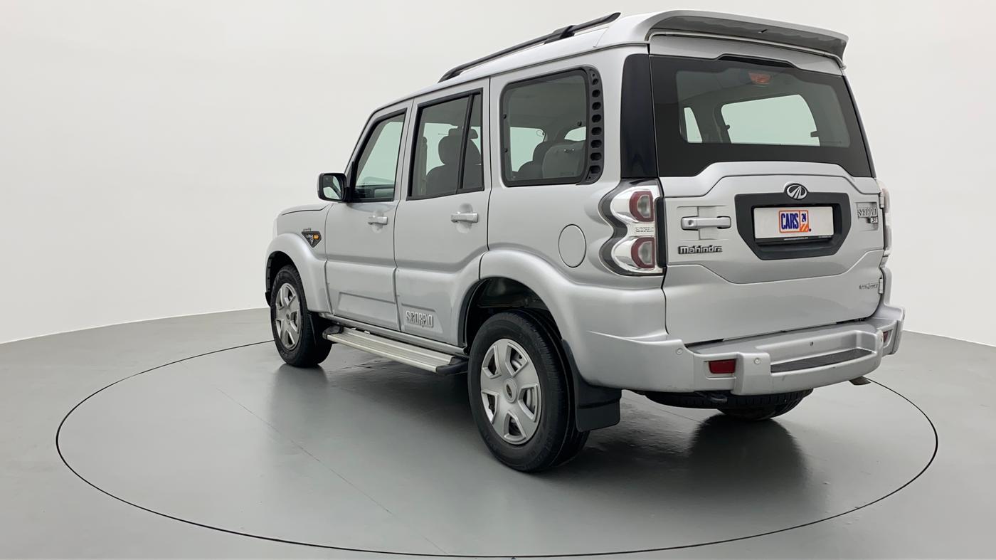 2017 Mahindra Scorpio S4+Intelli Hybrid 2WD, Diesel, Manual, 45,482 km, Left Back Diagonal