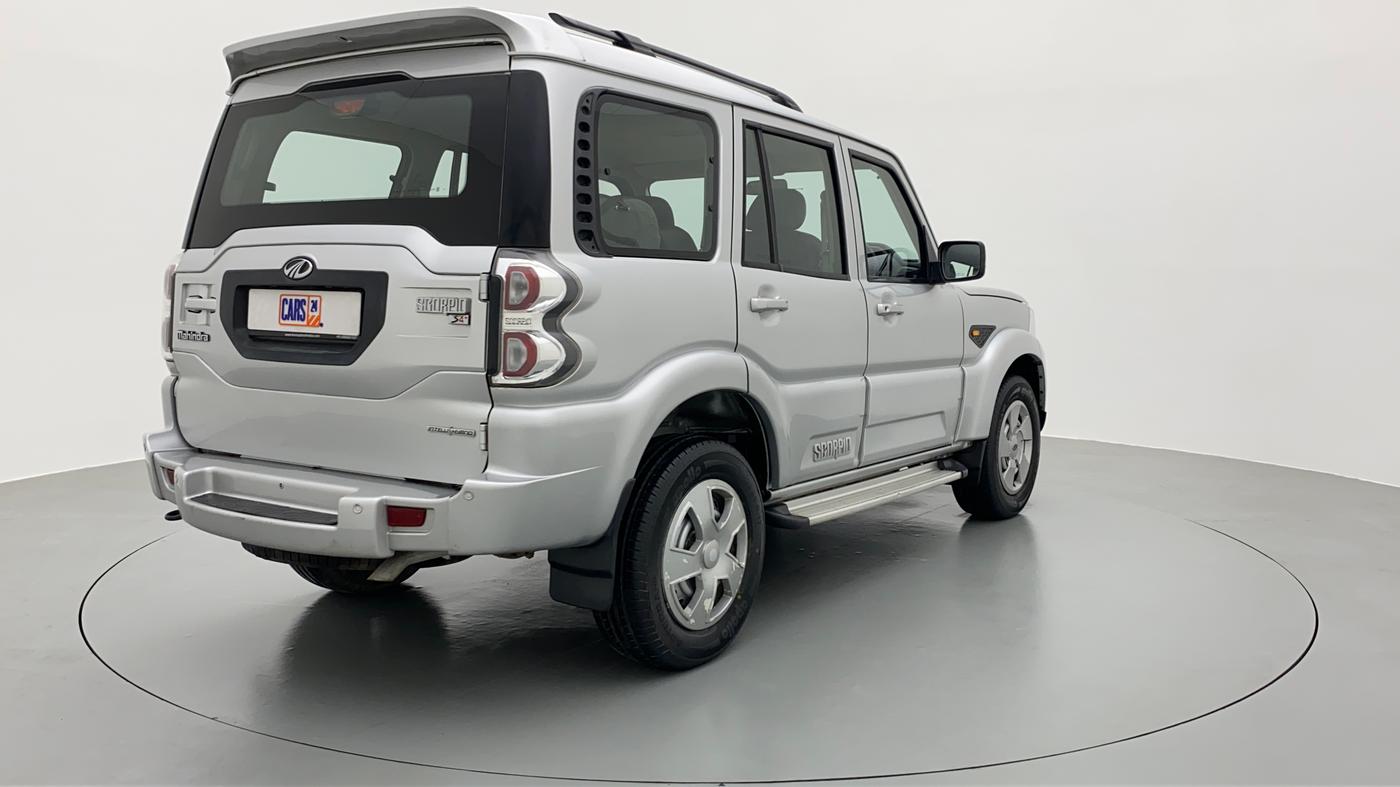 2017 Mahindra Scorpio S4+Intelli Hybrid 2WD, Diesel, Manual, 45,482 km, Right Back Diagonal