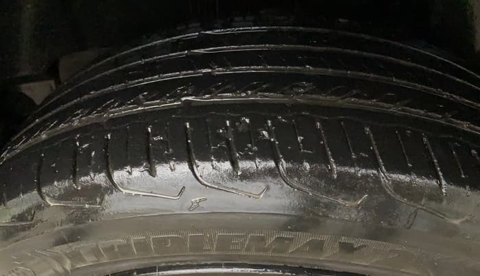 2023 Maruti FRONX DELTA PLUS 1.2MT, Petrol, Manual, 46,621 km, Left Rear Tyre Tread