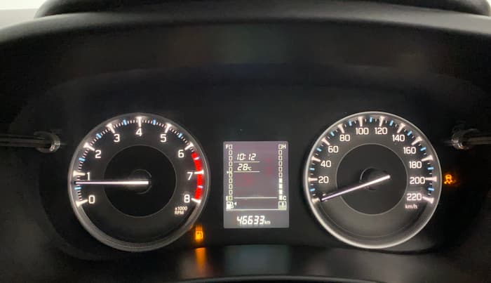 2023 Maruti FRONX DELTA PLUS 1.2MT, Petrol, Manual, 46,621 km, Odometer Image