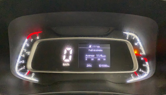 2020 KIA SONET HTK PLUS 1.2, Petrol, Manual, 61,598 km, Odometer Image