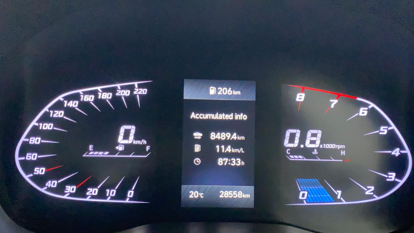 2022 Hyundai Verna SX (O)1.5 MPi, Petrol, Manual, 28,878 km, Odometer Image