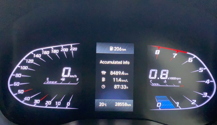 2022 Hyundai Verna SX (O)1.5 MPi, Petrol, Manual, 28,599 km, Odometer Image