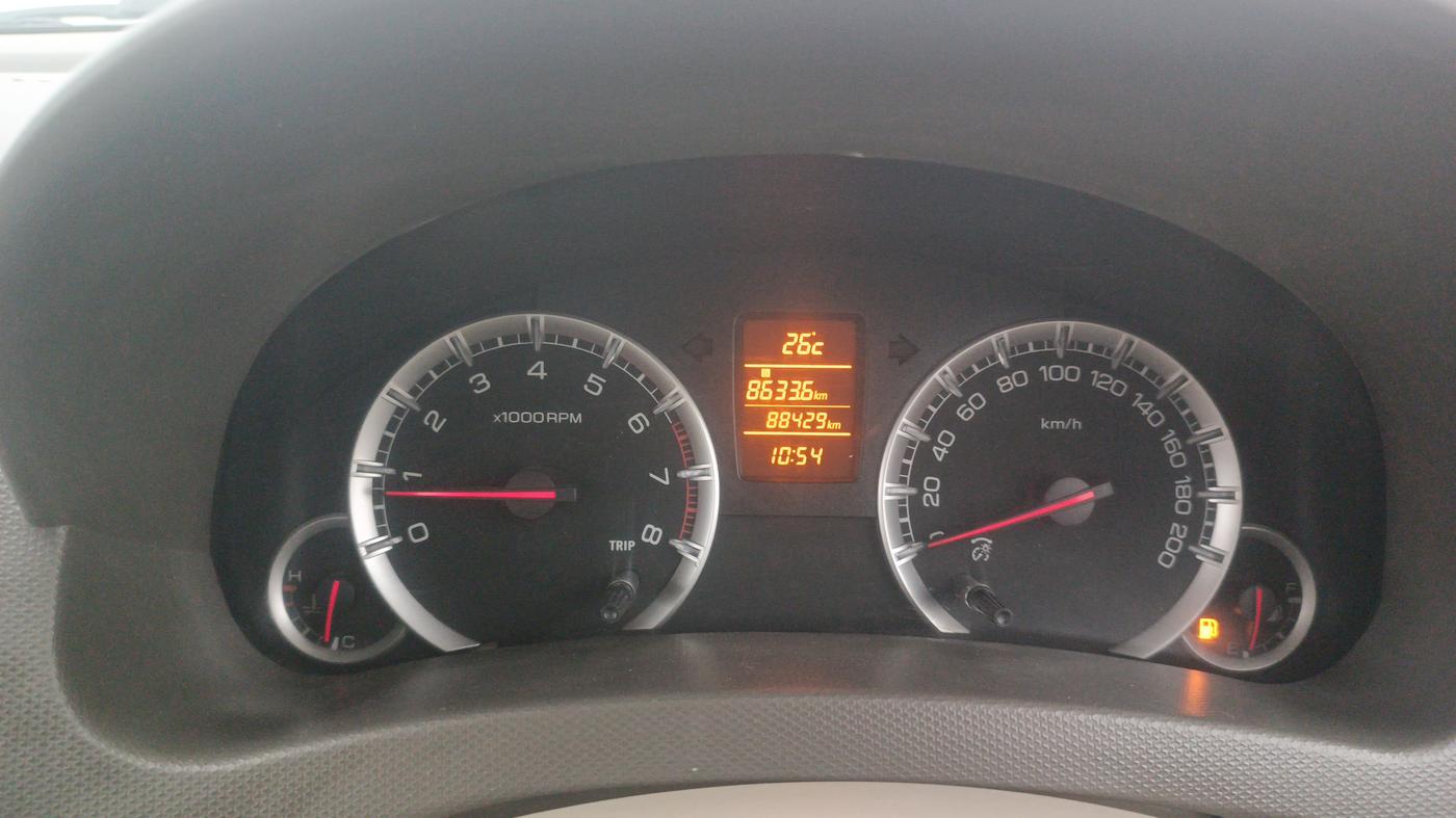 2017 Maruti Ertiga ZXI, Petrol, Manual, 88,428 km, Odometer Image