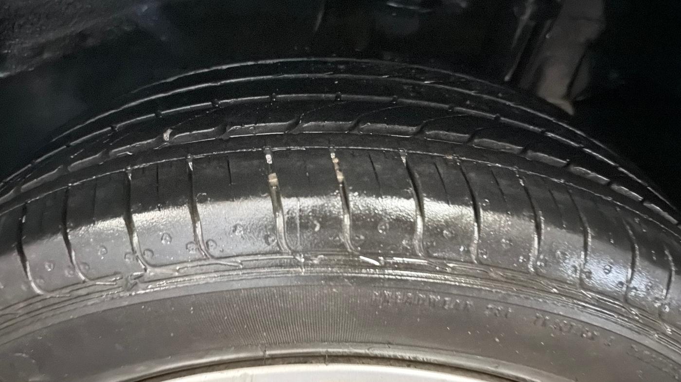2021 Tata NEXON XM SUNROOF PETROL, Petrol, Manual, 24,527 km, Left Rear Tyre Tread