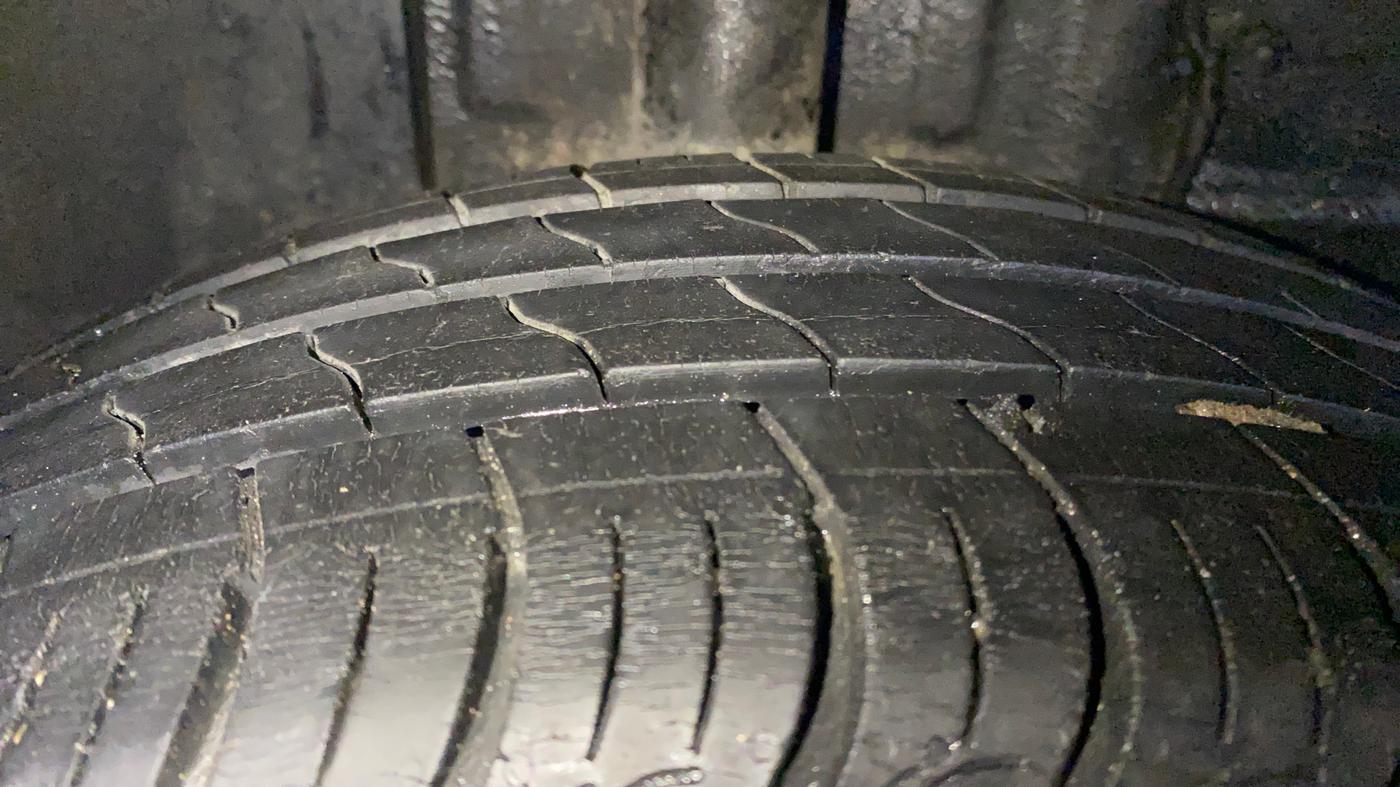 2021 Tata ALTROZ XZ PETROL, Petrol, Manual, 52,564 km, Right Rear Tyre Tread