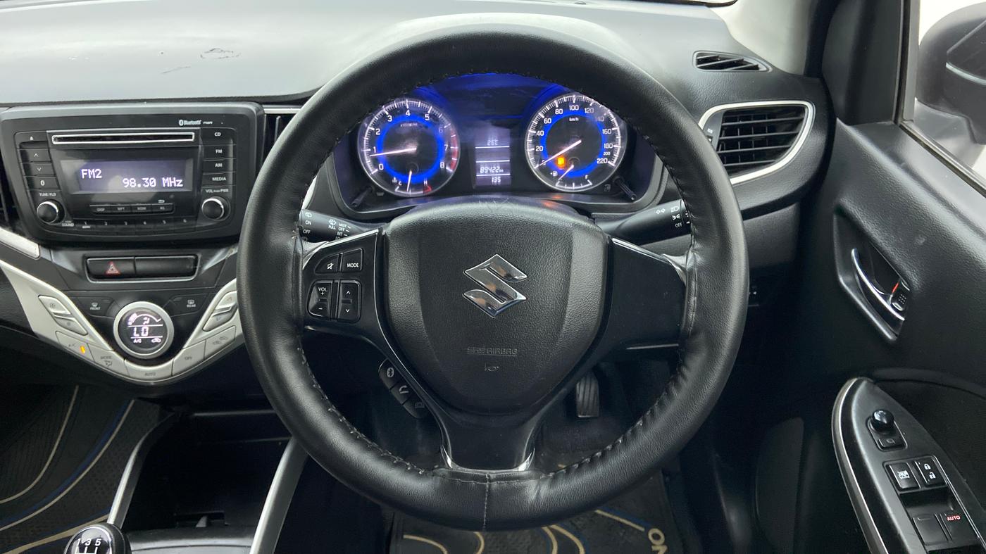 2016 Maruti Baleno DELTA PETROL 1.2, Petrol, Manual, 89,422 km, Steering Wheel Close Up