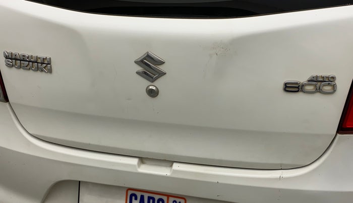 2018 Maruti Alto 800 LXI, CNG, Manual, 67,680 km, Dicky (Boot door) - Slightly dented