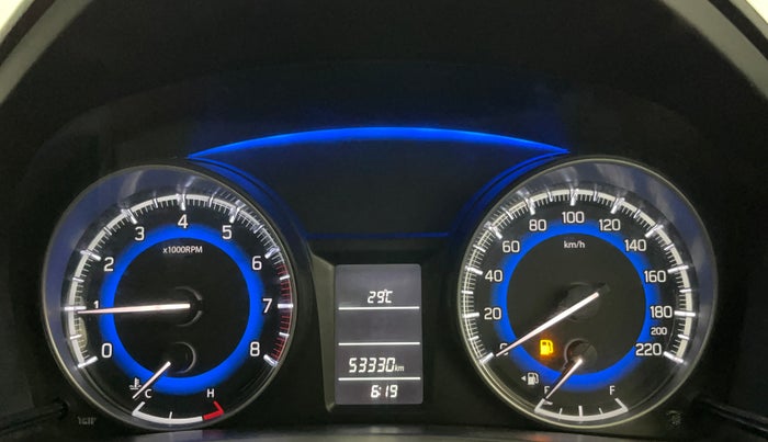 2018 Maruti Baleno DELTA PETROL 1.2, Petrol, Manual, 53,275 km, Odometer Image