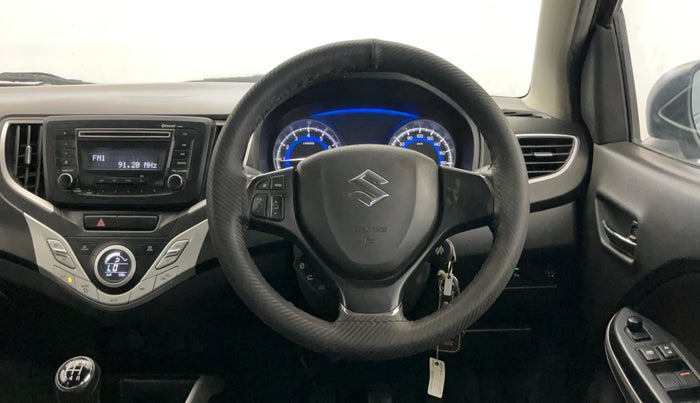 2018 Maruti Baleno DELTA PETROL 1.2, Petrol, Manual, 53,275 km, Steering Wheel Close Up