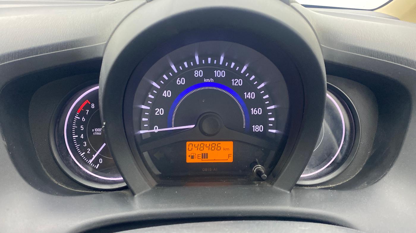 2014 Honda Brio S MT, Petrol, Manual, 48,485 km, Odometer Image