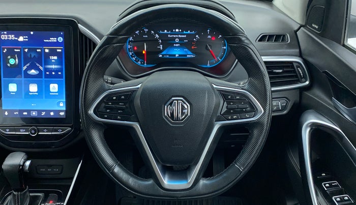 2019 MG HECTOR SHARP DCT PETROL, CNG, Automatic, 58,575 km, Steering Wheel Close Up