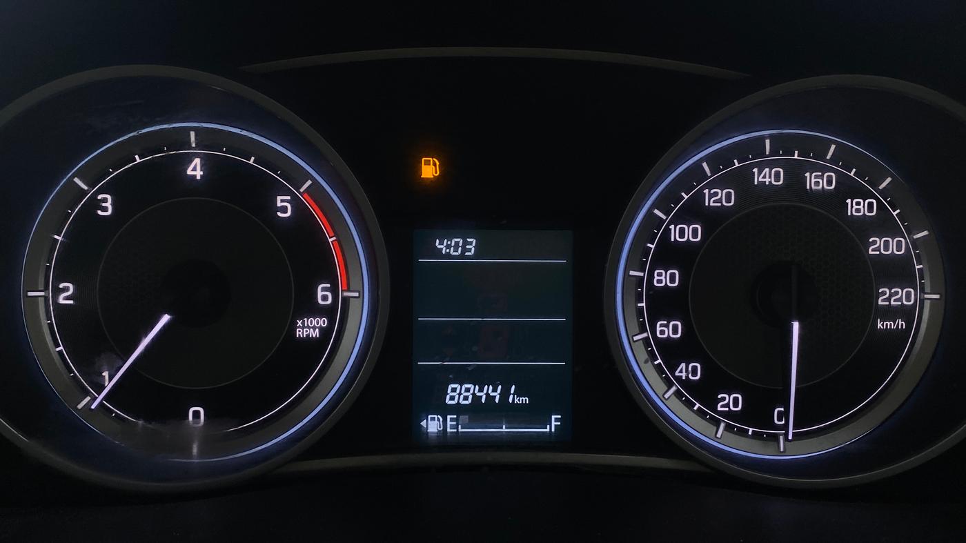 2017 Maruti Dzire VDI, Diesel, Manual, 88,493 km, Odometer Image