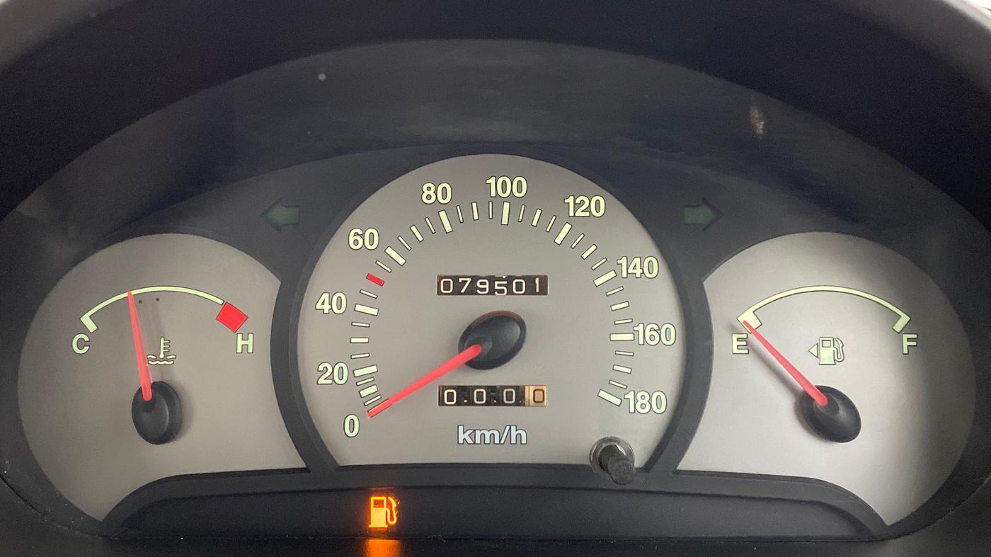 2011 Hyundai Santro Xing GL PLUS, Petrol, Manual, 79,501 km, Odometer Image