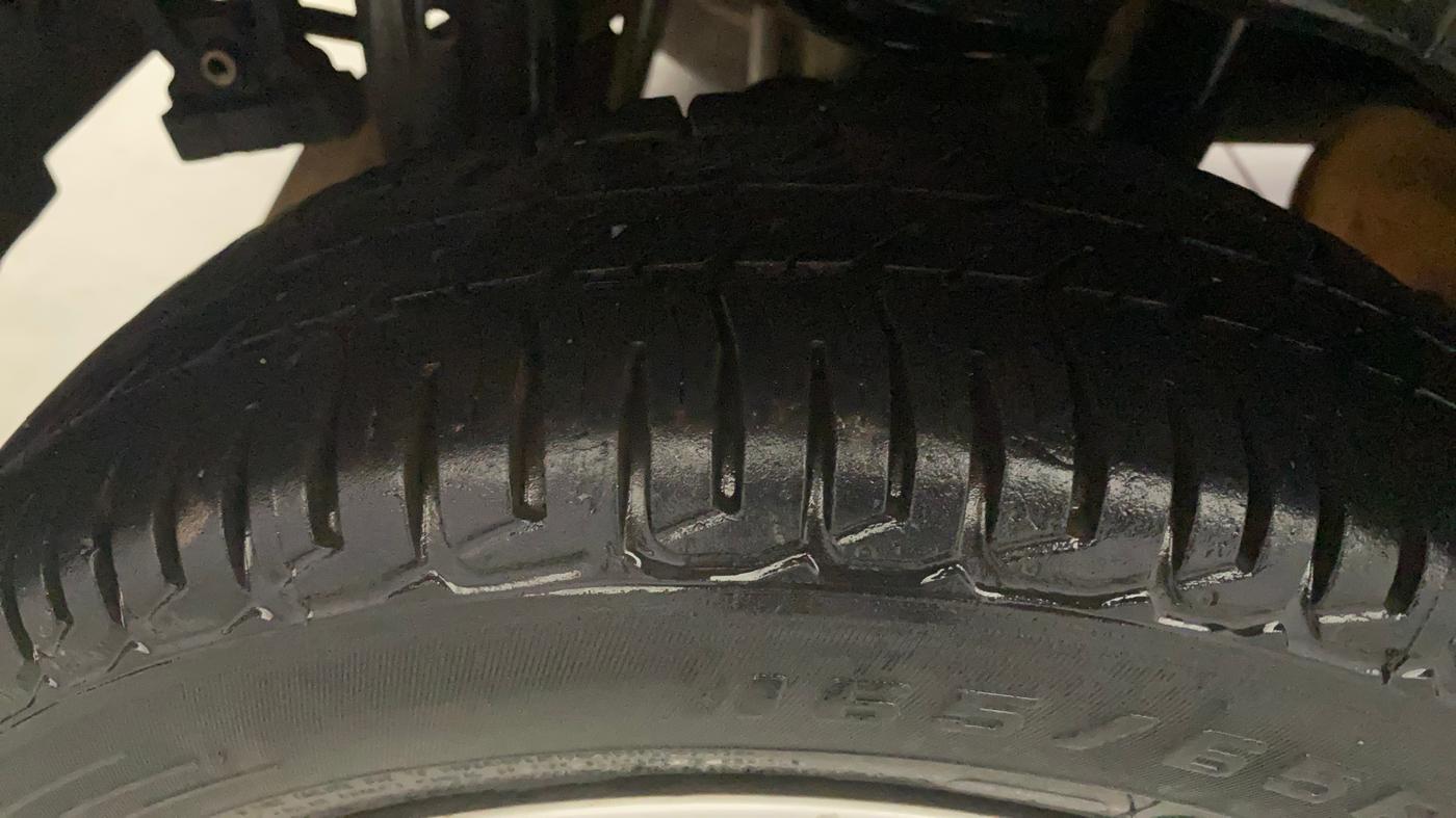 2016 Maruti Alto K10 VXI AMT, Petrol, Automatic, 67,618 km, Right Rear Tyre Tread