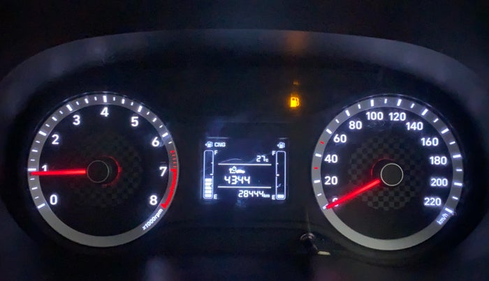 2022 Hyundai GRAND I10 NIOS SPORTZ 1.2 KAPPA VTVT CNG, CNG, Manual, 28,444 km, Odometer Image