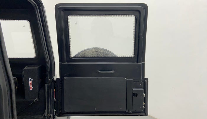 2017 Mahindra Thar CRDE 4X4 BS IV, Diesel, Manual, 19,937 km, Boot Door Open