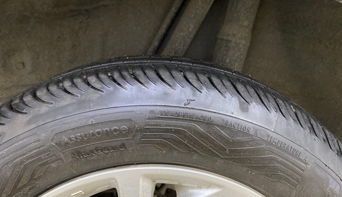 2021 Honda Amaze 1.2L I-VTEC V, Petrol, Manual, 93,905 km, Left Rear Tyre Tread