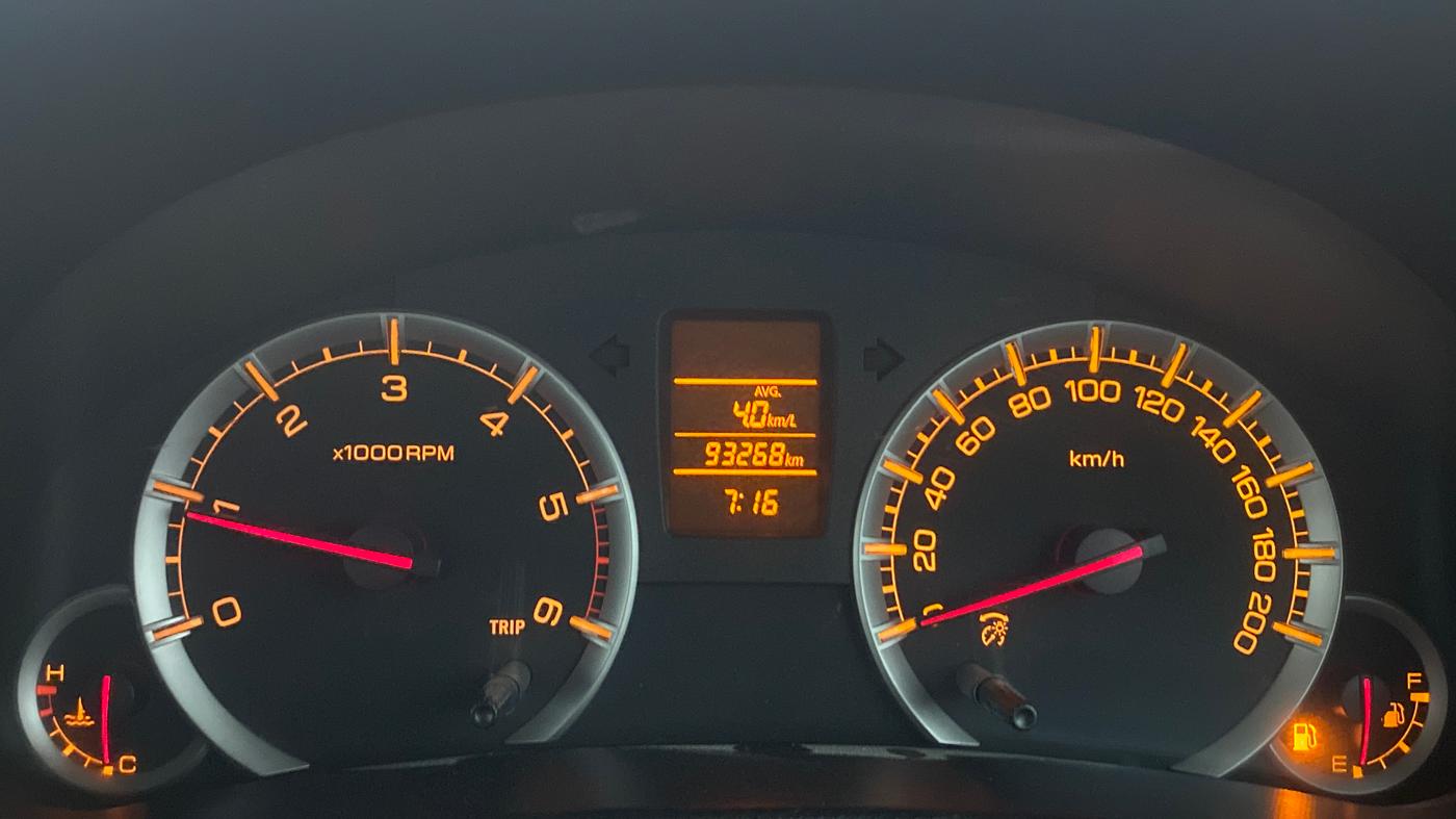 2011 Maruti Swift VDI, Diesel, Manual, 93,268 km, Odometer Image