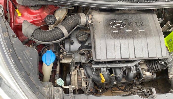 2015 Hyundai Xcent SX 1.2 (O), Petrol, Manual, 1,12,695 km, Engine View - Right