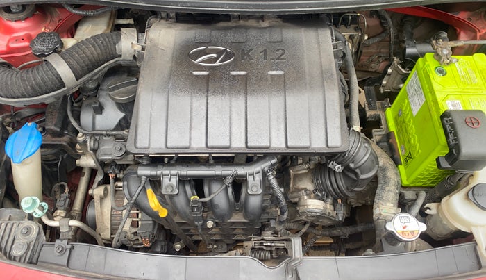 2015 Hyundai Xcent SX 1.2 (O), Petrol, Manual, 1,12,695 km, Engine View