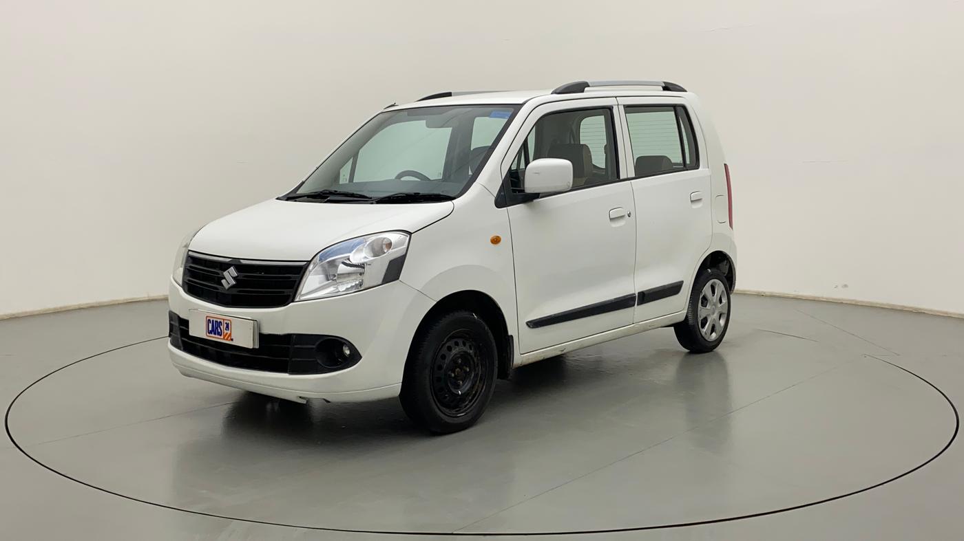 2011 Maruti Wagon R 1.0 VXI, Petrol, Manual, 23,651 km, Left Front Diagonal