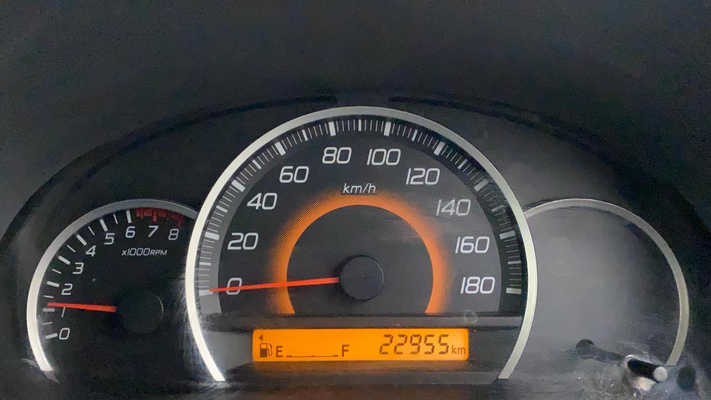 2011 Maruti Wagon R 1.0 VXI, Petrol, Manual, 23,651 km, Odometer Image