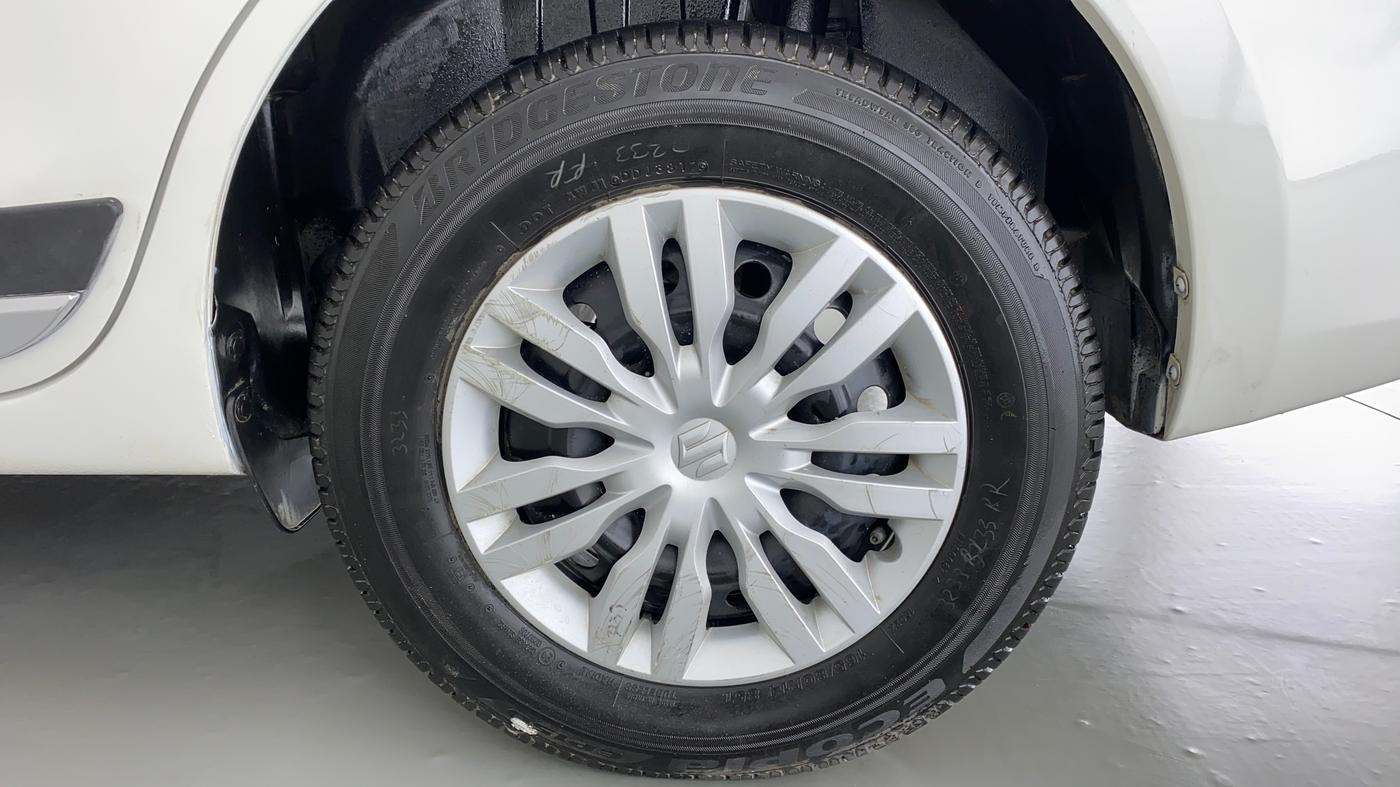 2017 Maruti Dzire VXI AMT, Petrol, Automatic, 13,755 km, Left Rear Wheel