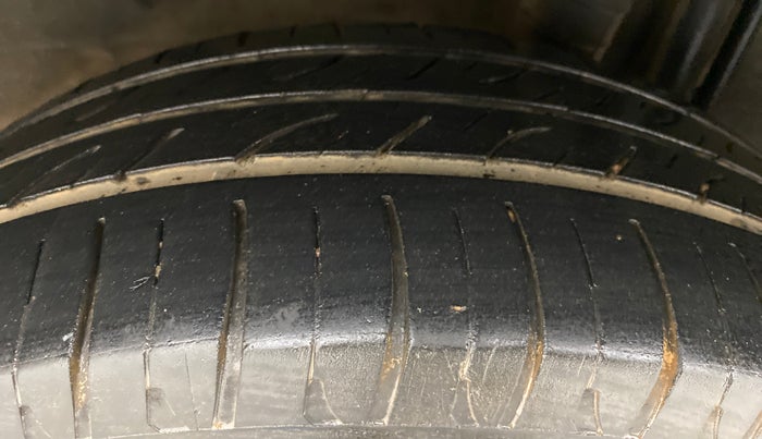 2013 Nissan Micra XV CVT, Petrol, Automatic, 60,867 km, Left Rear Tyre Tread