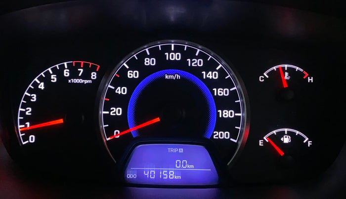 2015 Hyundai Grand i10 MAGNA 1.2 KAPPA VTVT, Petrol, Manual, 40,260 km, Odometer Image