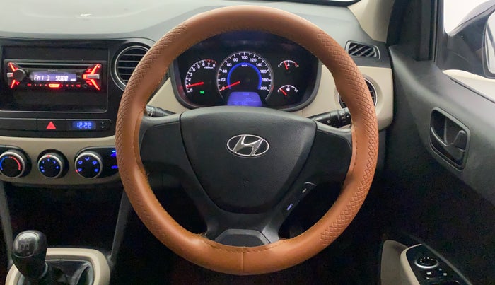 2015 Hyundai Grand i10 MAGNA 1.2 KAPPA VTVT, Petrol, Manual, 40,260 km, Steering Wheel Close Up