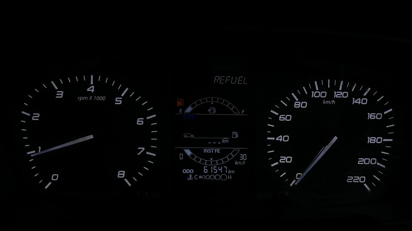 2022 Tata PUNCH ADVENTURE MT, Petrol, Manual, 61,537 km, Odometer Image