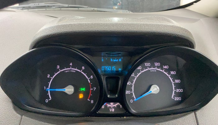 2017 Ford Ecosport TREND 1.5L PETROL, Petrol, Manual, 75,014 km, Odometer Image