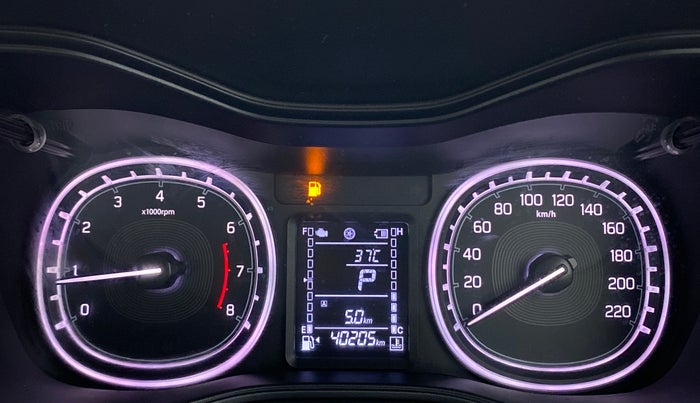 2021 Maruti Vitara Brezza ZXI PLUS AT SHVS, Petrol, Automatic, 40,651 km, Odometer Image