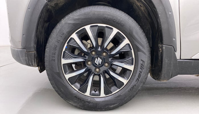 2021 Maruti Vitara Brezza ZXI PLUS AT SHVS, Petrol, Automatic, 40,651 km, Left Front Wheel