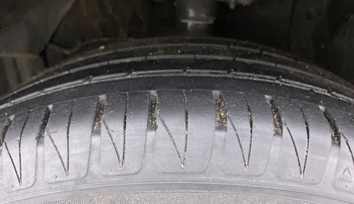 2021 Maruti Vitara Brezza ZXI PLUS AT SHVS, Petrol, Automatic, 40,651 km, Left Front Tyre Tread