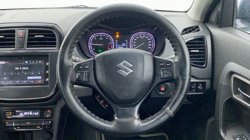 2017 Maruti Vitara Brezza ZDI PLUS, Diesel, Manual, 69,301 km, Steering Wheel Close Up