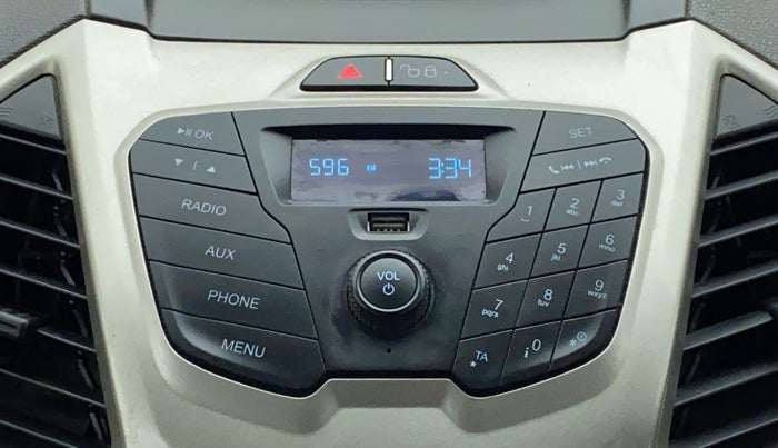 2015 Ford Ecosport 1.5 TREND TI VCT, Petrol, Manual, 61,572 km, Infotainment System