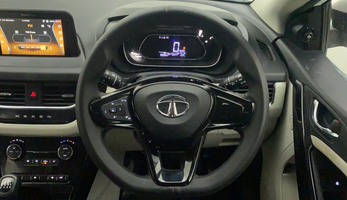 2021 Tata NEXON XZ PLUS PETROL, Petrol, Manual, 20,056 km, Steering Wheel Close Up