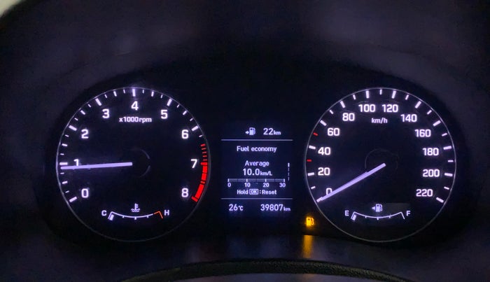 2018 Hyundai Creta SX (O) 1.6 PETROL, Petrol, Manual, 39,859 km, Odometer Image
