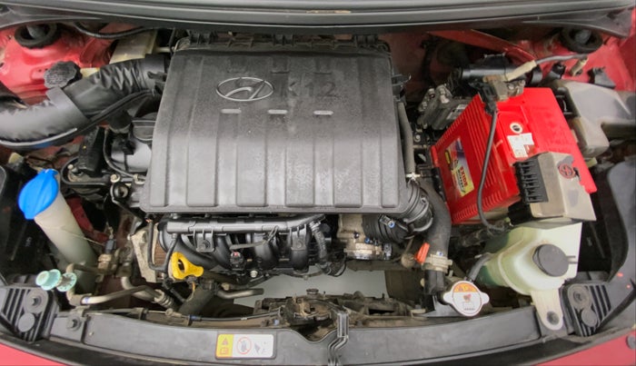 2017 Hyundai Grand i10 SPORTZ (O) 1.2 AT VTVT, Petrol, Automatic, 29,962 km, Open Bonet