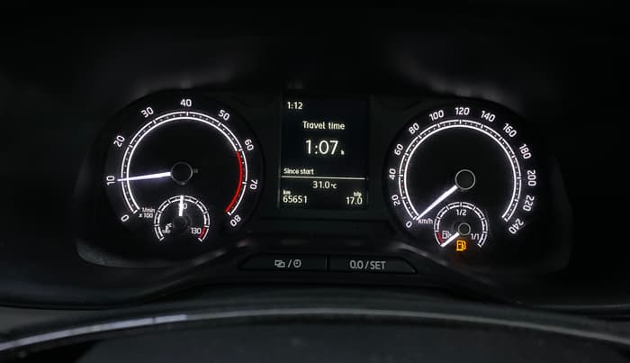 2022 Skoda KUSHAQ AMBITION 1.0L TSI MT, Petrol, Manual, 65,634 km, Odometer Image